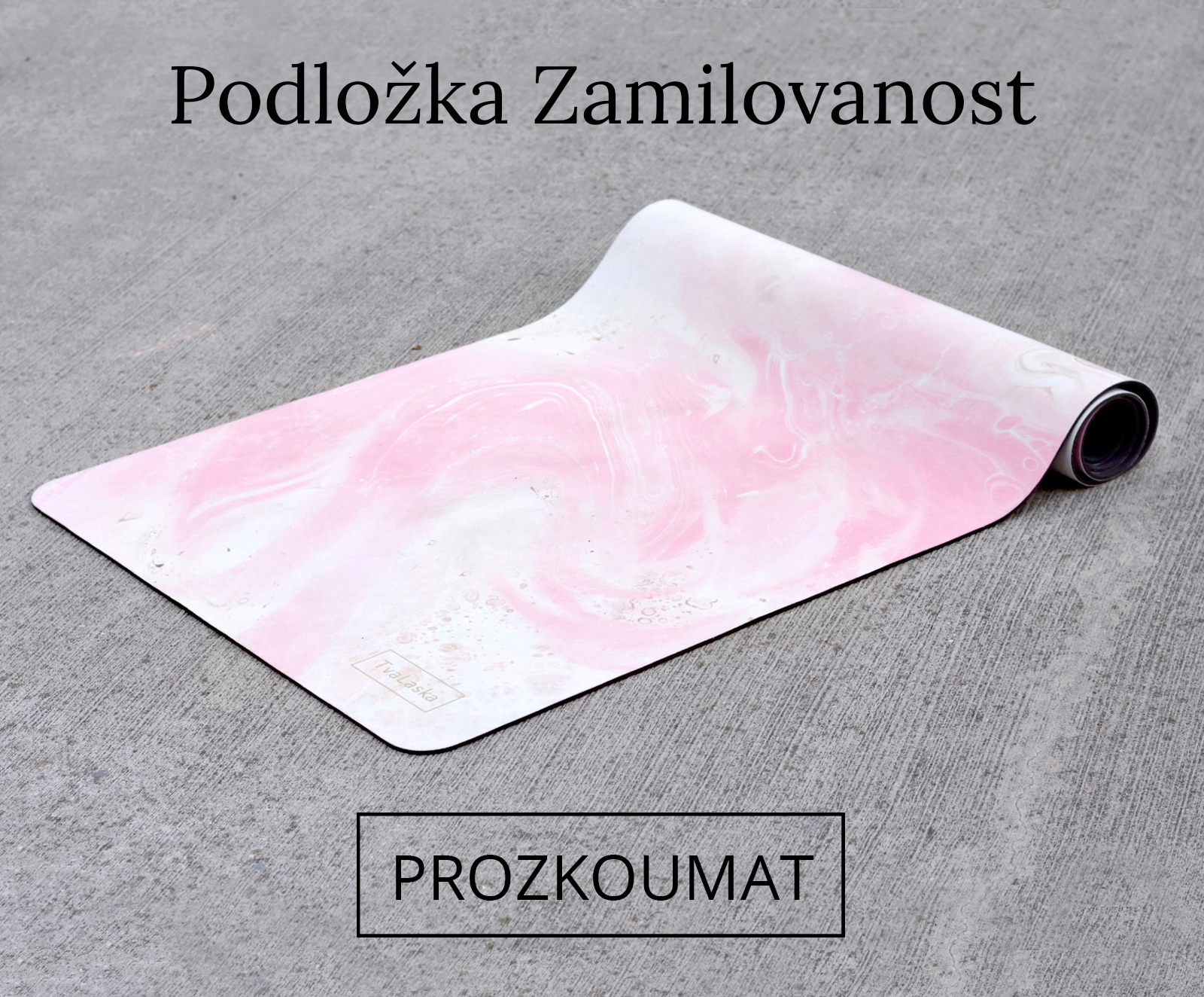 podložka na jogu a cvičení joga podložka zamilovanost